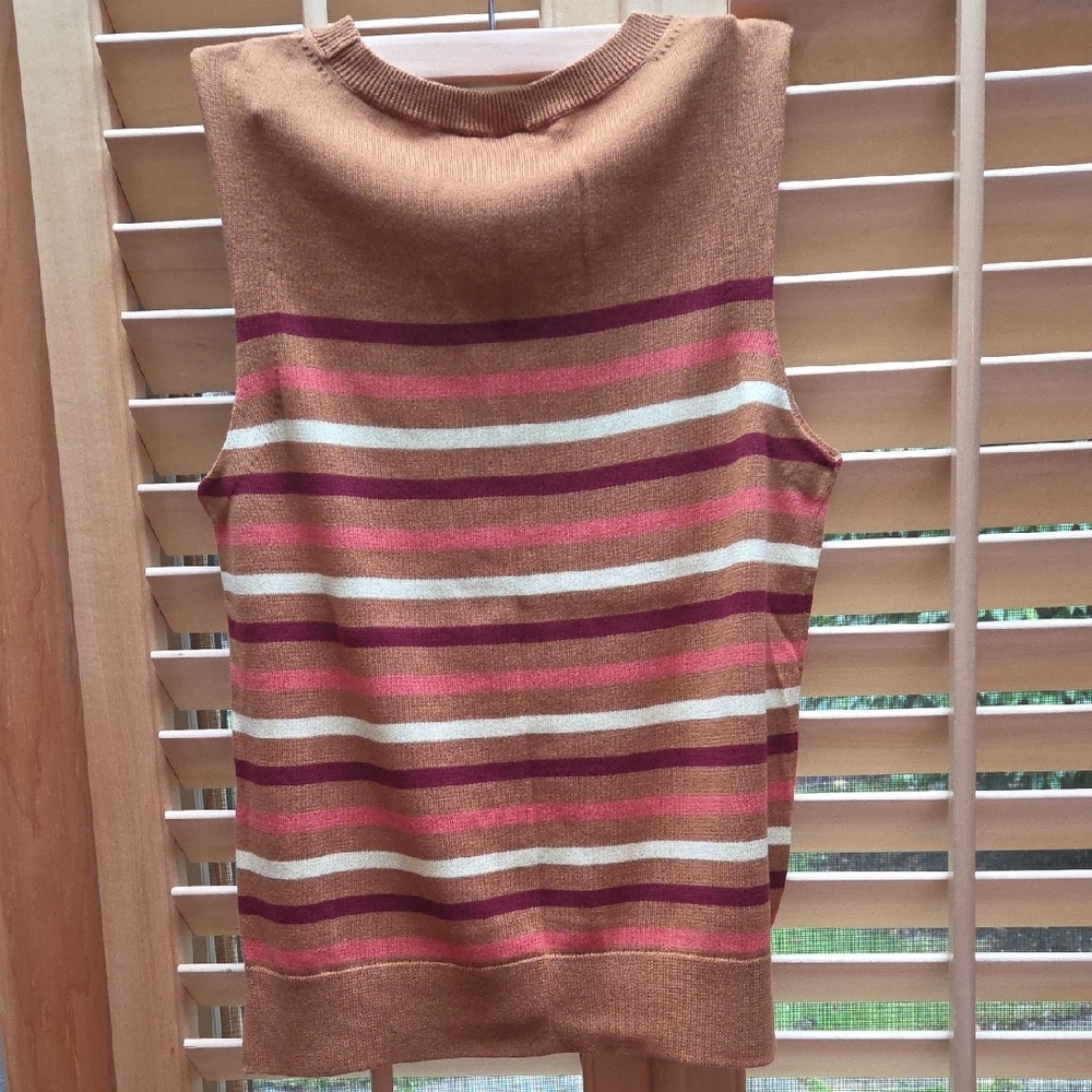 Pact Multicolor Striped Knit Tank - Picture 2 of 5